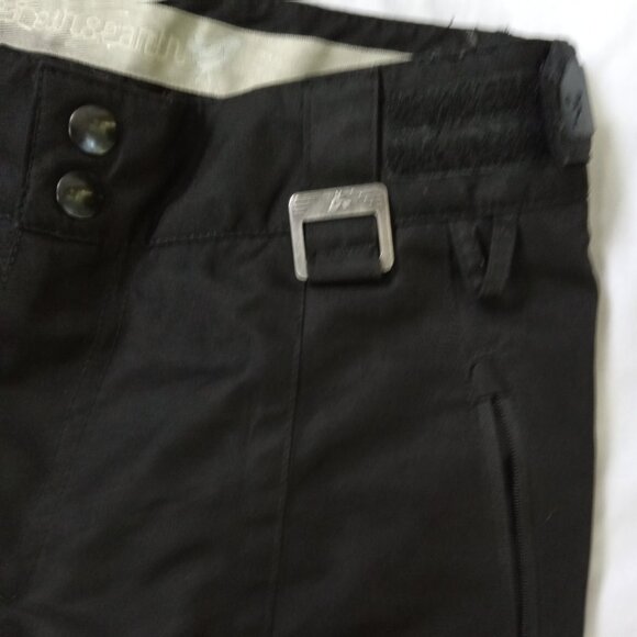 Ocean & Earth Ski Pants Small Pro Black Cargo Snowboard Snow Winter Board - Picture 7 of 13